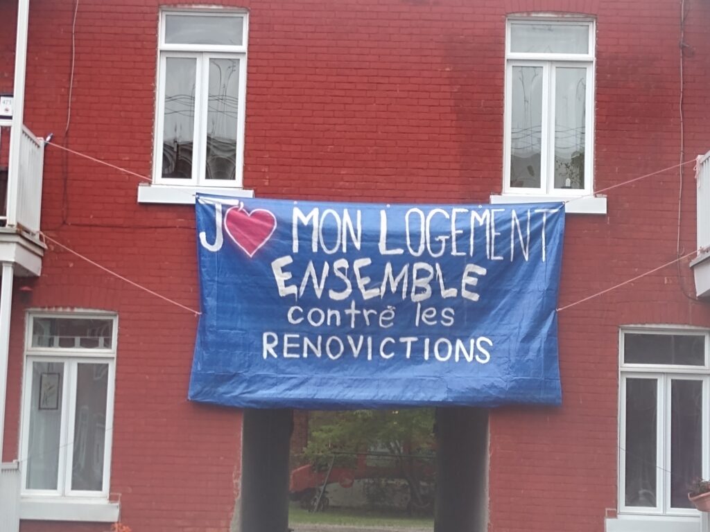 Crise Du Logement Et 1er Juillet Serie D Actions A Montreal Contre Les Evictions Illegales Et Pour Le Logement Social Frapru